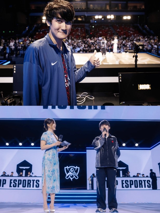 2020TES的羁绊！LOL官推晒Karsa幕后给JackeyLove比赞的照片